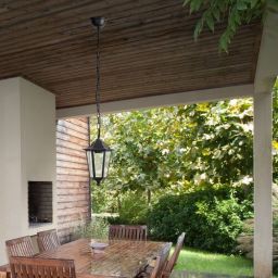 Rabalux Velence lampa wisząca zewnętrzna 1x60 W czarna 8208