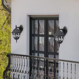 Rabalux Haga kinkiet zewnętrzny 1x100 W czarny 8243