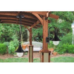 Rabalux Konstanz lampa wisząca zewnętrzna 1x100 W czarna 8246