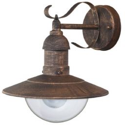 Rabalux Oslo kinkiet zewnętrzny 1x60 W złoty 8271