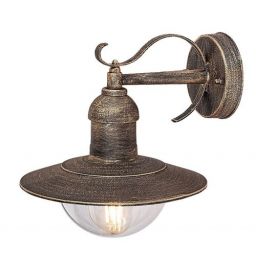 Rabalux Oslo kinkiet zewnętrzny 1x60 W złoty 8271