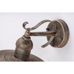 Rabalux Oslo kinkiet zewnętrzny 1x60 W złoty 8271