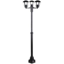 Rabalux Marseille lampa stojąca zewnętrzna 3x60 W czarna 8569