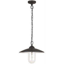 Rabalux Vigo lampa wisząca zewnętrzna 1x60 W czarna 8687