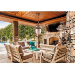 Rabalux New York kinkiet zewnętrzny 1x100 W przezroczysty-złoty 8697