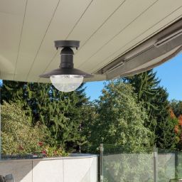 Rabalux Oslo lampa podsufitowa zewnętrzna 1x60 W czarna 8716