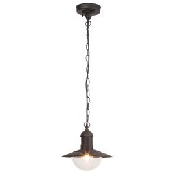 Rabalux Oslo lampa wisząca zewnętrzna 1x60 W czarna 8717