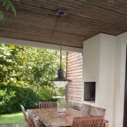 Rabalux Oslo lampa wisząca zewnętrzna 1x60 W czarna 8717