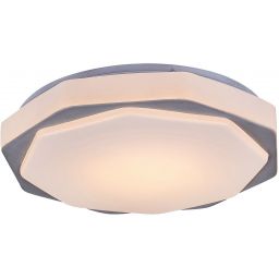 Rabalux Dettora plafon 1x18W LED szary/biały 71046