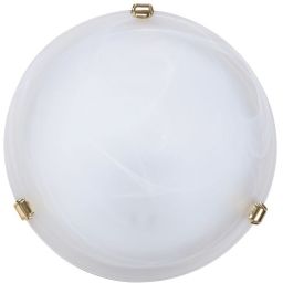 Rabalux Alabastro plafon 1x60 W biały 3201