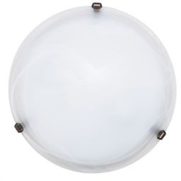 Rabalux Alabastro plafon 2x60 W biały 3303