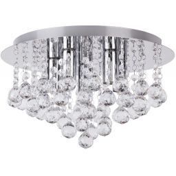 Rabalux Corinna lampa podsufitowa 5x40 W chrom 2616