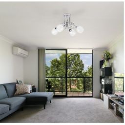 Rabalux Dave lampa podsufitowa 4x40 W biała-chrom 6083