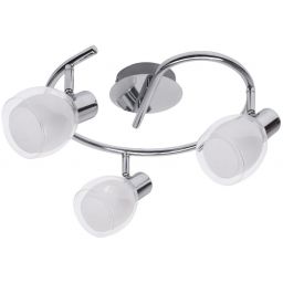 Rabalux Dave lampa podsufitowa 3x W biała-chrom 6837