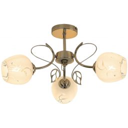 Rabalux Fauna lampa podsufitowa 3x40 W złota 5098