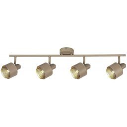 Rabalux Fedora lampa podsufitowa 4x40 W złota-brązowa 3550