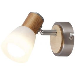 Rabalux Gavin kinkiet 1x40 W biały-chrom-satyna 6486