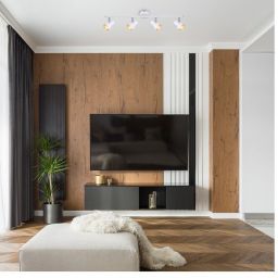 Rabalux Konrad lampa podsufitowa 4x50 W biała 5357