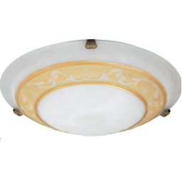 Rabalux Laretta plafon 2x60 W biały 3714