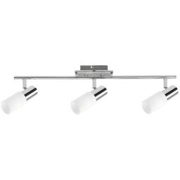 Rabalux Logan lampa podsufitowa 3x40 W biała-chrom 6098