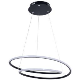 Rabalux Meridia lampa wisząca 1x40 W czarna 3257