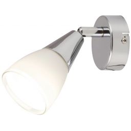Rabalux Nicolette kinkiet 1x40 W biały-chrom 6767