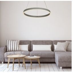 Rabalux Othello lampa wisząca 1x36 W szary/popielaty 6299