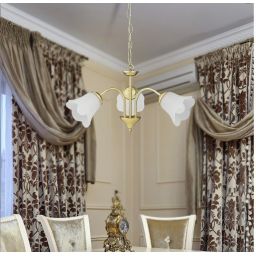 Rabalux Rafaella lampa wisząca 3x40 W złota 7233