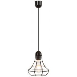 Rabalux Ramsey lampa wisząca 1x60 W czarna 4649