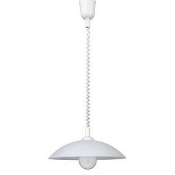 Rabalux Round lampa wisząca 1x60 W biała 4780