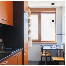 Rabalux Roxy lampa wisząca 1x60 W czarna 1412