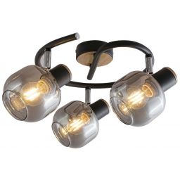 Rabalux Salazar lampa podsufitowa 3x40 W przydymiona 5399