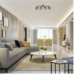 Rabalux Salazar lampa podsufitowa 4x40 W przydymiona 5400