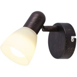 Rabalux Soma kinkiet 1x40 W brązowy-kremowy 6591