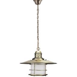 Rabalux Sudan lampa wisząca 1x60 W biała-brązowa 7993