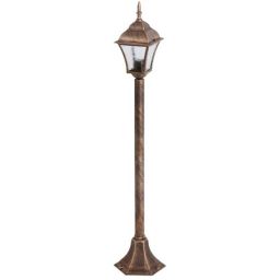 Rabalux Toscana lampa stojąca zewnętrzna 1x60 W przezroczysta-złota 8395