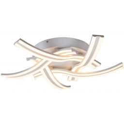 Rabalux Tulio lampa podsufitowa 60 W biała 5890