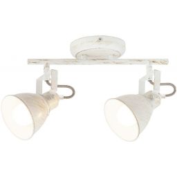 Rabalux Vivienne lampa podsufitowa 2x40 W biała 5967