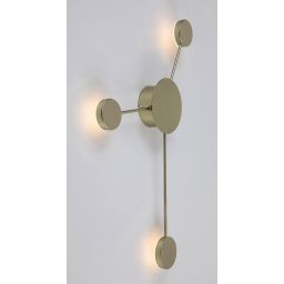 Rabalux Amadeo kinkiet 10 W złoty 71275