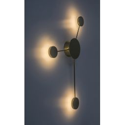 Rabalux Amadeo kinkiet 10 W złoty 71275