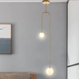TooLight lampa podsufitowa 2x40 W złota OSW-04049