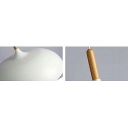 TooLight Anzo lampa wisząca 1x60 W biała OSW-00185