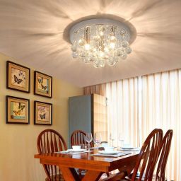 TooLight Glamour lampa podsufitowa 3x30 W chrom OSW-04005