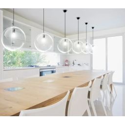 TooLight Lassi lampa wisząca 1x60 W czarna OSW-00358