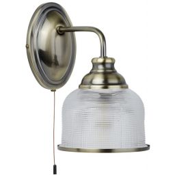 Searchlight Bistro II kinkiet 1x60W mosiądz antyczny 2671-1AB