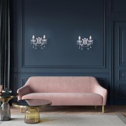 Searchlight Marietherese kinkiet 2x60W chrom/kryształ 399-2