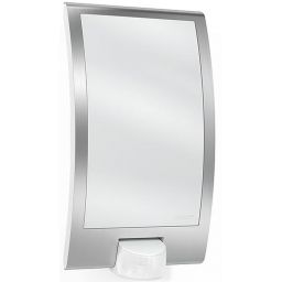Steinel L 22 kinkiet zewnętrzny 1x60W z czujnikiem ruchu srebrny/biały ST009816