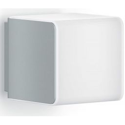 Steinel L 830 kinkiet zewnętrzny 1x9,5W LED z czujnikiem ruchu srebrny/biały ST055509