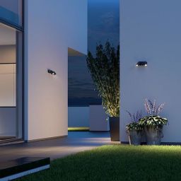 Steinel Spot DUO kinkiet zewnętrzny 2x15W LED z czujnikiem ruchu antracyt ST058654