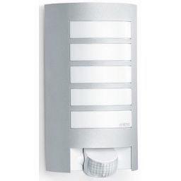 Steinel L 12 kinkiet zewnętrzny 1x60W z czujnikiem ruchu aluminium/biały ST657918